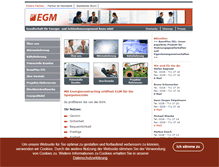 Tablet Screenshot of egm-bonn.de